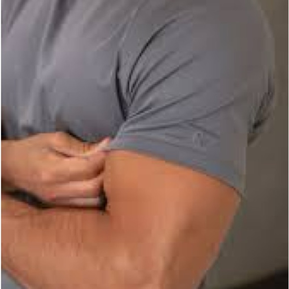 Tailored Athlete Muscle Fit Charcoal Gray T-Shirt